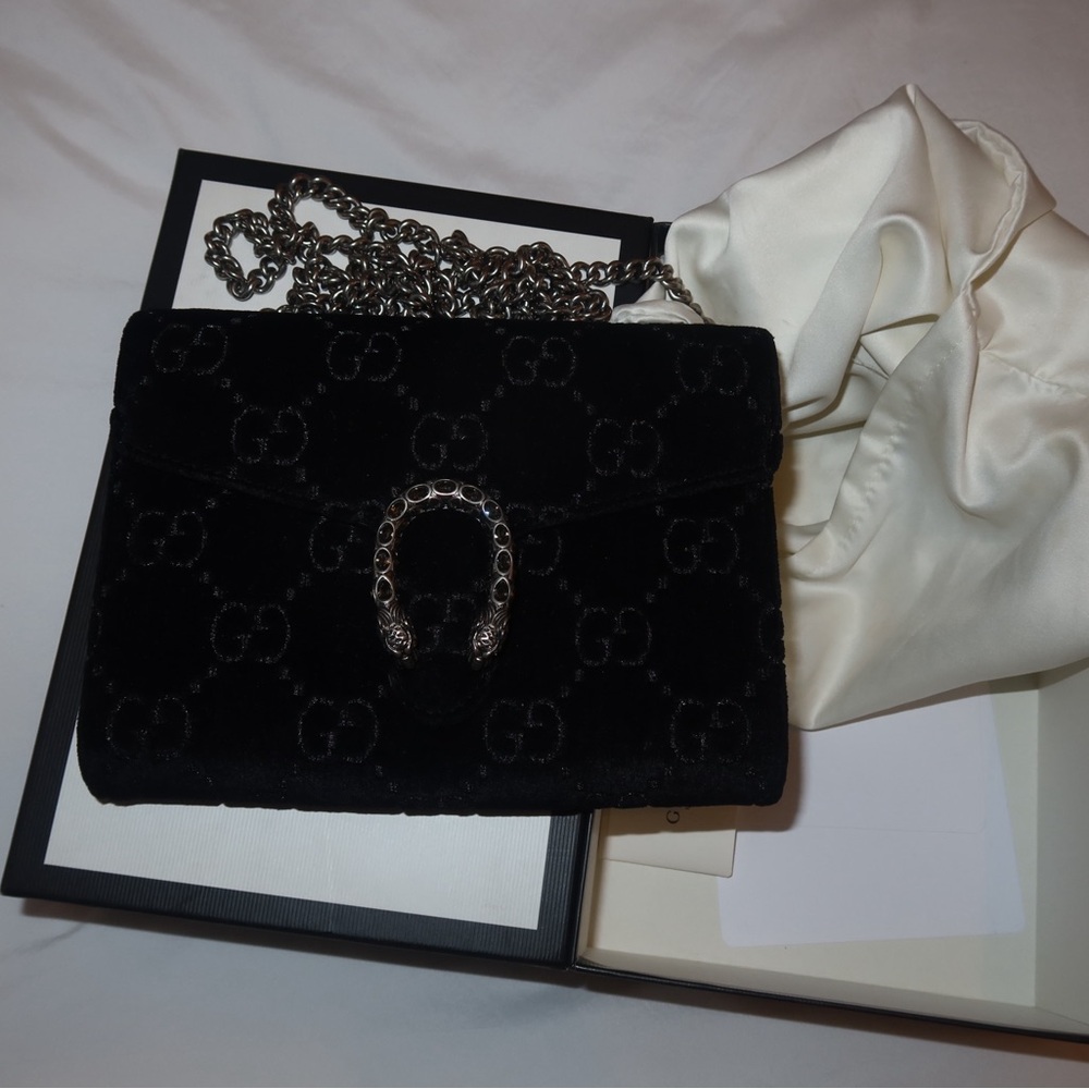 Gucci Black Velvet Dionysus